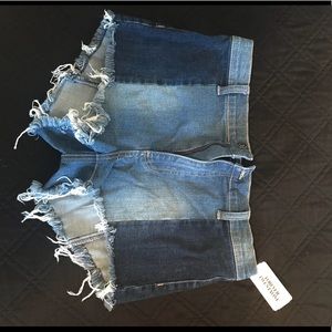 NWT size L forever 21 denim shorts (stretch denim